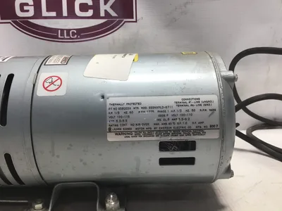 GAST vacuum pump model number 0523-5190-G582dx date code 0600