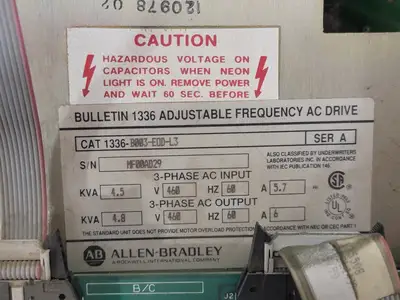 USED ALLEN-BRADLEY 1336-B003-EDD-L3