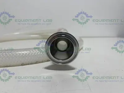 USED SAINT GOBAIN 23035763 PURE FIT 96" HOSE W/ 3/4" TO 1 1/2" SANITARY FITTING 90PSI