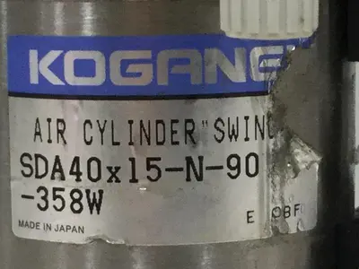 USED KOGANEI SDA40X15-N-90-358W