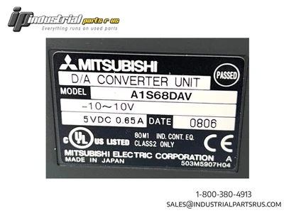 USED MITSUBISHI A1S68DAV