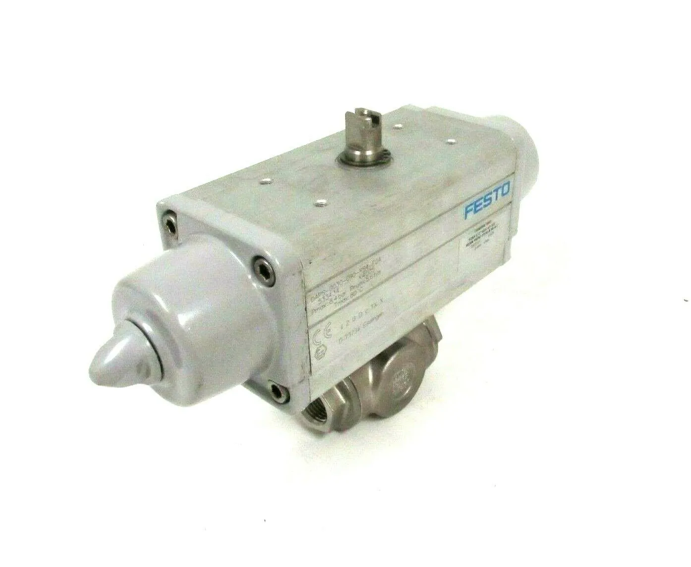 NEW FESTO 1915545 VALVE ACTUATOR VZBA-1/2"-GGG-63-32L-F0304-V4V4T-PS30-R-90-4-C