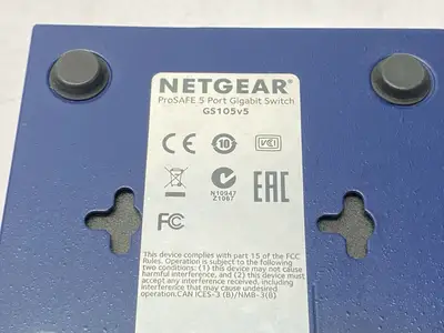 USED NETGEAR PROSAFE UNMANAGED GIGABIT ETHERNET SWITCH 5-PORT