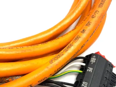 USED SIEMENS SPEED/MOTION CONNECT POWER CABLE ASSEMBLY