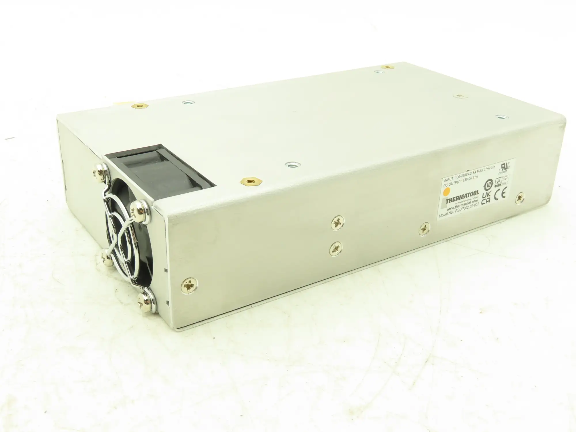 Thermatool PSUP002-02-007 Power Supply 100-240VAC Max 47-63Hz In 15VDC Out