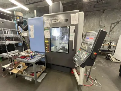 2021 DOOSAN DVF 5000 MACHINING CENTERS, VERTICAL | Quick Machinery Sales, Inc. (2)
