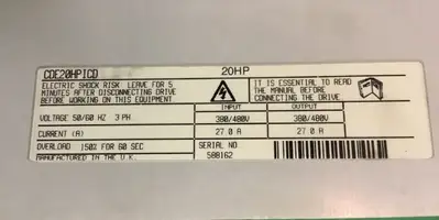 USED COMMANDER Control Techniques