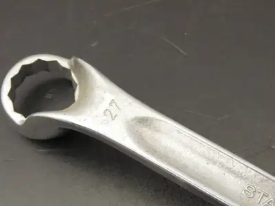 Stahlwille Stabil 20 27x24mm 12-Point Deep Offset Double Box End Wrench Spanner