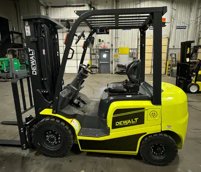 Used 2026 Dewalt Lift Truck DEP-25 4-Wheel Sit down Electric Counterbalance Forklifts New York US | United Lift #1446809