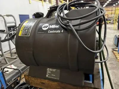 54" JETLINE MODEL #SWC-3A SEAM WELDER WITH SYNCROWAVE 250DX WELDER: YOBRO #23913