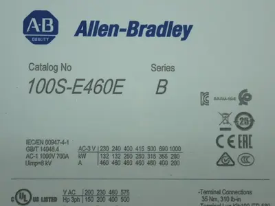 NEW ALLENBRADLEY 100SE460ED12C