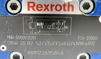 REFURBISHED REXROTH R900931201 VALVE DBW-20-B2-52/315XYS6EG24N9K4R12 R900325445