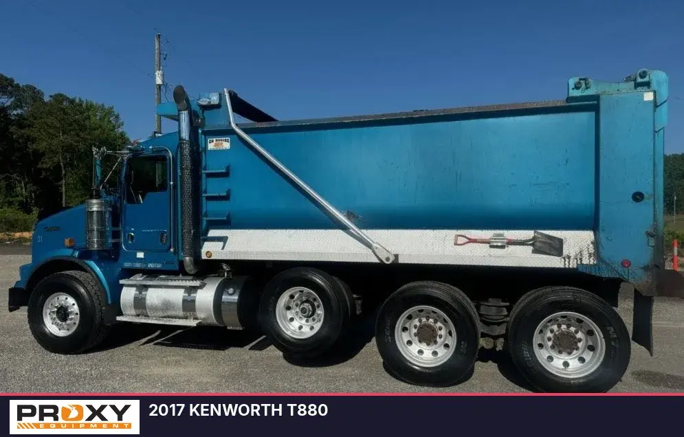 Used 2017 KENWORTH T880 Dump trucks Alabama US | Proxy Equipment #1388668