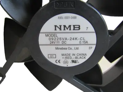 NEW LOT OF 2 NMB A90L-0001-0488 FAN 09225VA-24K-CL A90L00010488