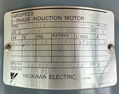 USED Yaskawa FEVK-5I
