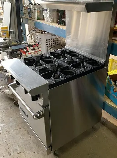 24" 4 BURNER RANGE WITH OVEN