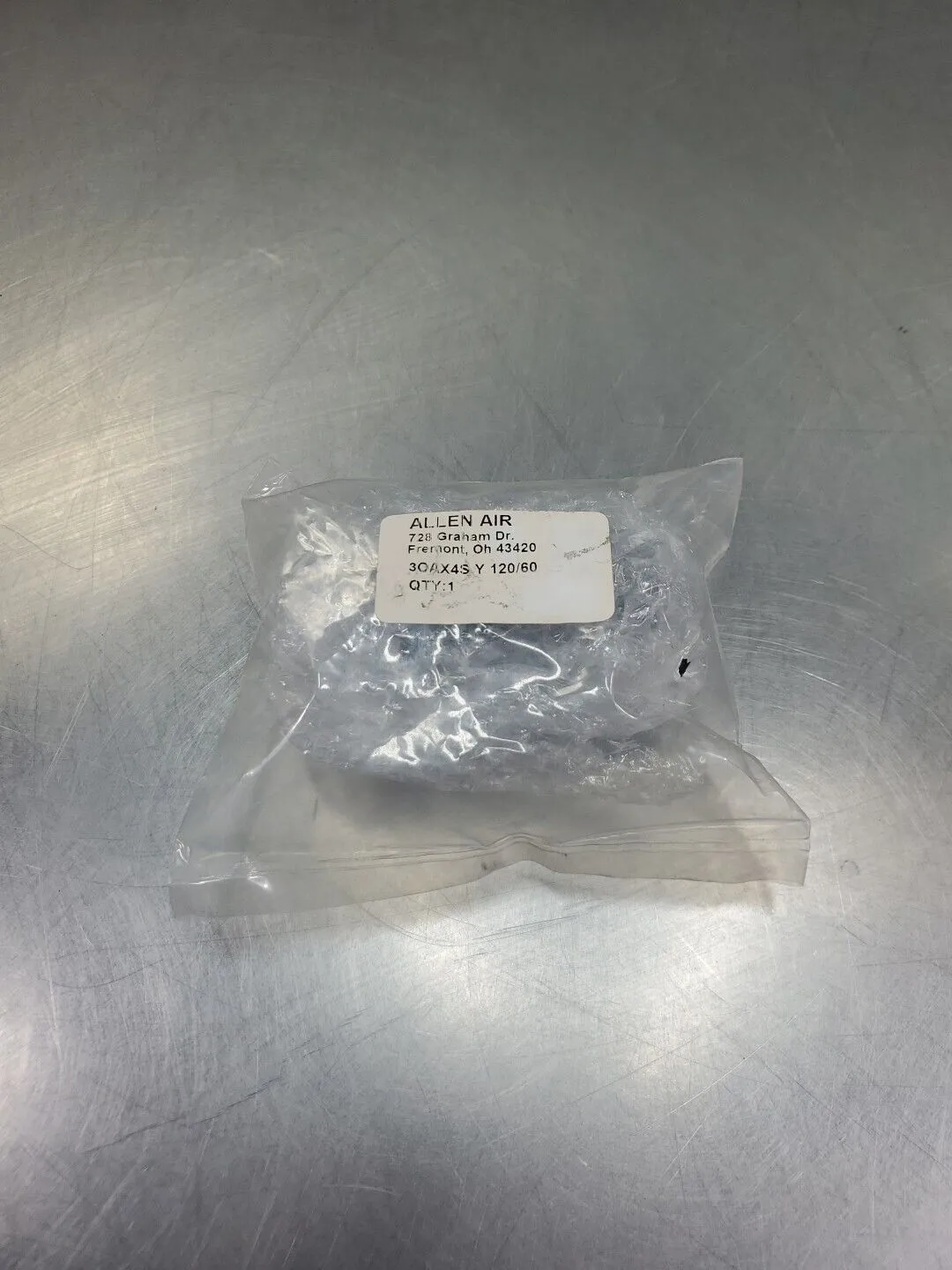 AllenAir 3OAX4S Y 120/60 Solenoid Valve. 5C-2
