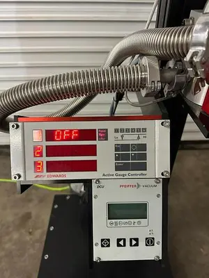 PFEIFFER VACUUM PUMP EDWARD GAUGE CONTOLLER , PFEIFFER VACUUM DCU