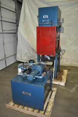15 TON FOSTER 4 POST HYDRAULIC PRESS