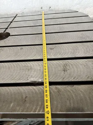 84" X 60" STONE CO ROTARY TABLE. STOCK # 1120524
