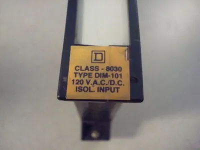 Square D DIM-101 Sy/Max Isolated Input Series A Used
