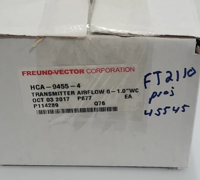 NEW Paragon Controls Inc. HCA-9455-4