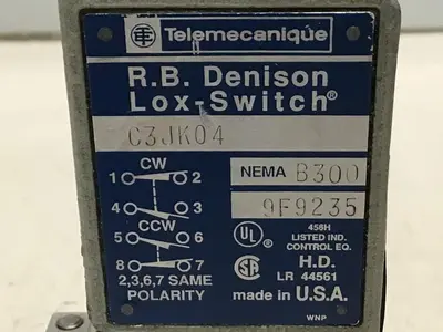 USED TELEMECANIQUE C3JK04