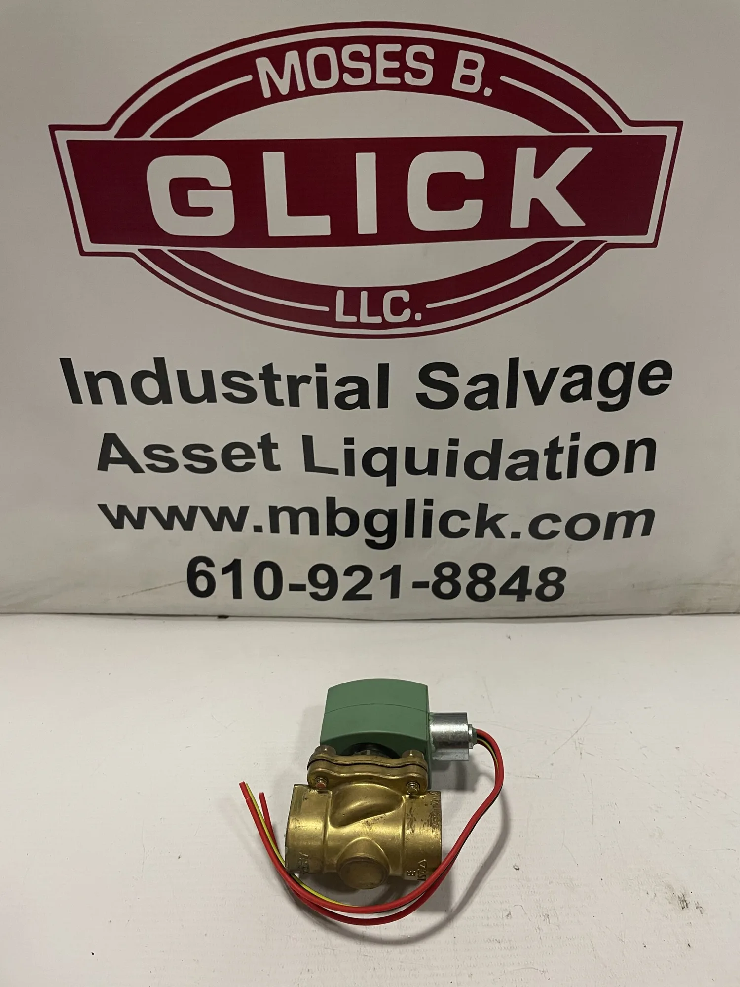 ASCO Red-Hat II 8210G095VM 3/4″ Brass 2-Way Solenoid Valve 10.1W