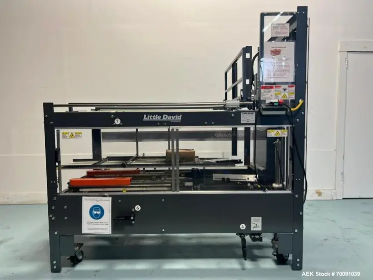 Used LITTLE DAVID CF25T Case Erectors - Tape Bottom Seal Illinois US | Aaron Equipment #887687