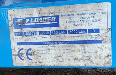 USED 2010 BISHAMON EZ-30