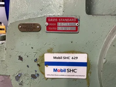 Used 2000 DAVISSTANDARD CORP. 35IN35 Misc Plastics Equipment Ohio US | HGR 24 #1566984