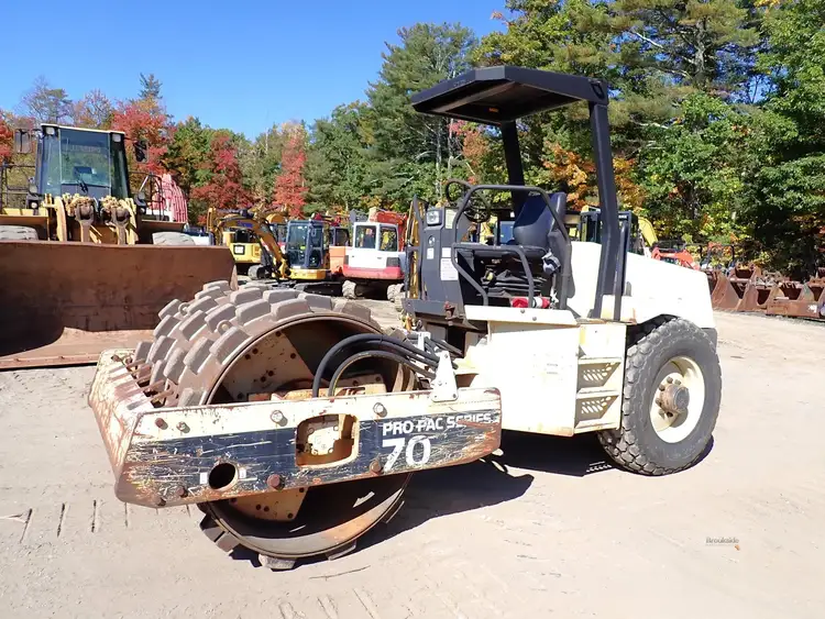 Used 2000 INGERSOLL-RAND SD70D Vibratory Rollers Massachusetts US | Brookside Equipment Sales #1518818