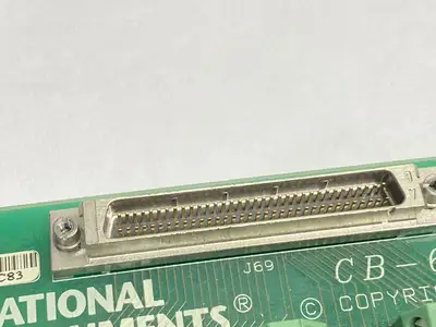 USED NATIONAL INSTRUMENTS TERMINAL BLOCK 68-PIN SCREW TO 68-PIN FEMALE SCSI