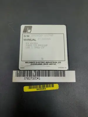 Used Reliance Electric 45C201A Remote I/O Processor Module, (802820-117RB) PLC Processors South Carolina US | Palmetto Automation #1544580