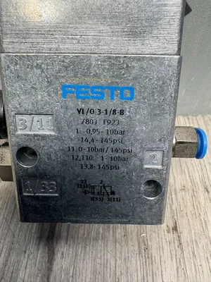Festo VL/0-3-1/8-B Electrical/PLC/Automation | ESS Industrial Equipment Sales (6)