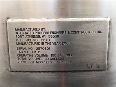 Used IPEC _UNKNOWN_ Continuous Mixers Connecticut US | DMC Industries #1353026