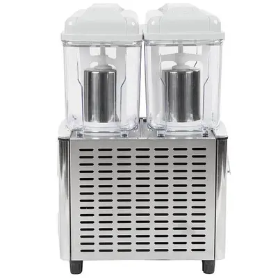 Double 3 Gallon Bowl Refrigerated Beverage Dispenser