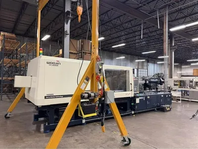 Used 2017 WOOJIN TH500S Injection Molding Machines California US | Machinery Network #1403952