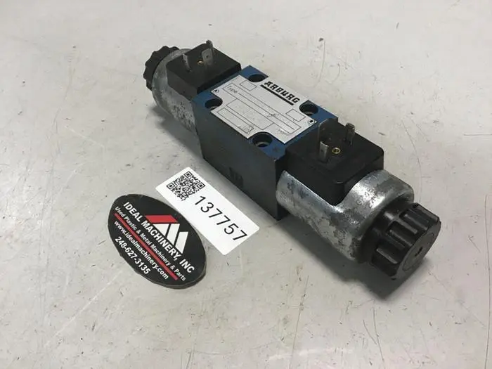 Used ARBURG 4WE6W61-EG24N9K4-AR Valves/Fittings Michigan US | Ideal Machinery #704711