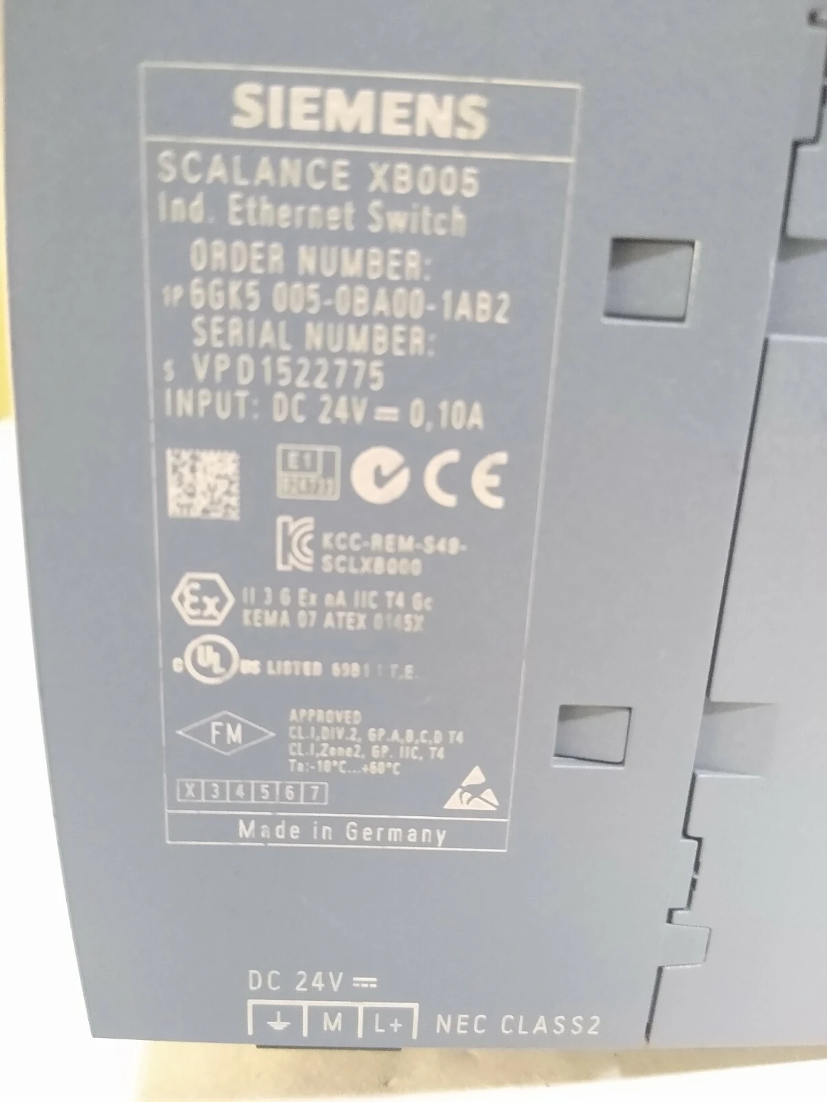 USED Siemens 6GK5-005-0BA00-1AB2