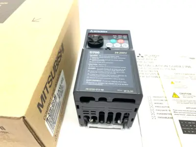 Mitsubishi FR-D720-014-NA Compact Variable Speed Drive 3Ph AC200-240V - New