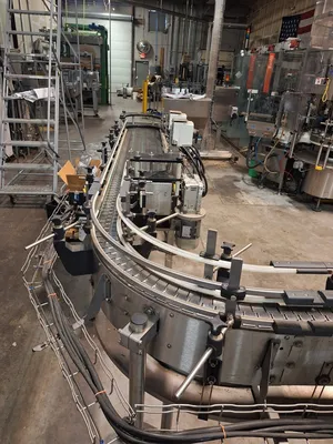 USED KOSME Glass Carbonated Bottling Line
