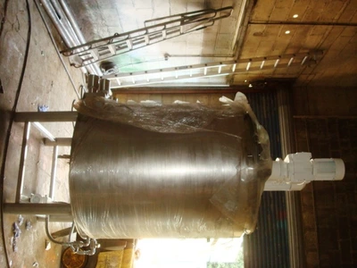 1,700 L S/S Electrically Heated Jacketed Cooker Tank