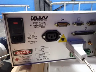 Used TELESIS/SCANLAB SCANCUBE 7 Laser Markers Ohio US | HGR 24 #779057