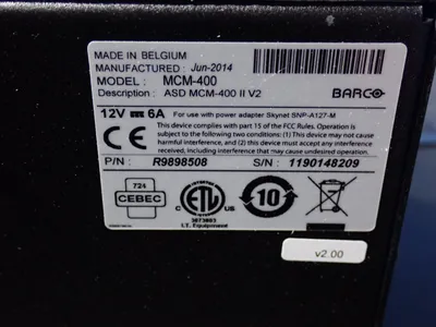 USED 2015 BARCO GALAXY 4K23