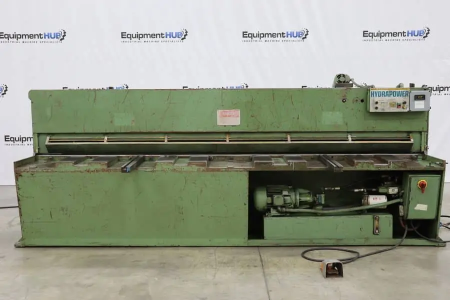 Used HYDRAPOWER S01012 Power Squaring Shears (Gauge) Georgia US | The Equipment Hub #383531