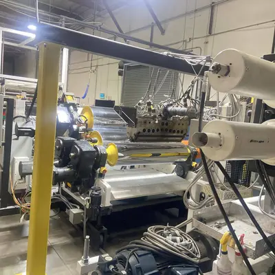 Used 2001 OMV MACHINERY TFT-IMC 740 B Plastic Production Lines California US | Mega Machinery #203539