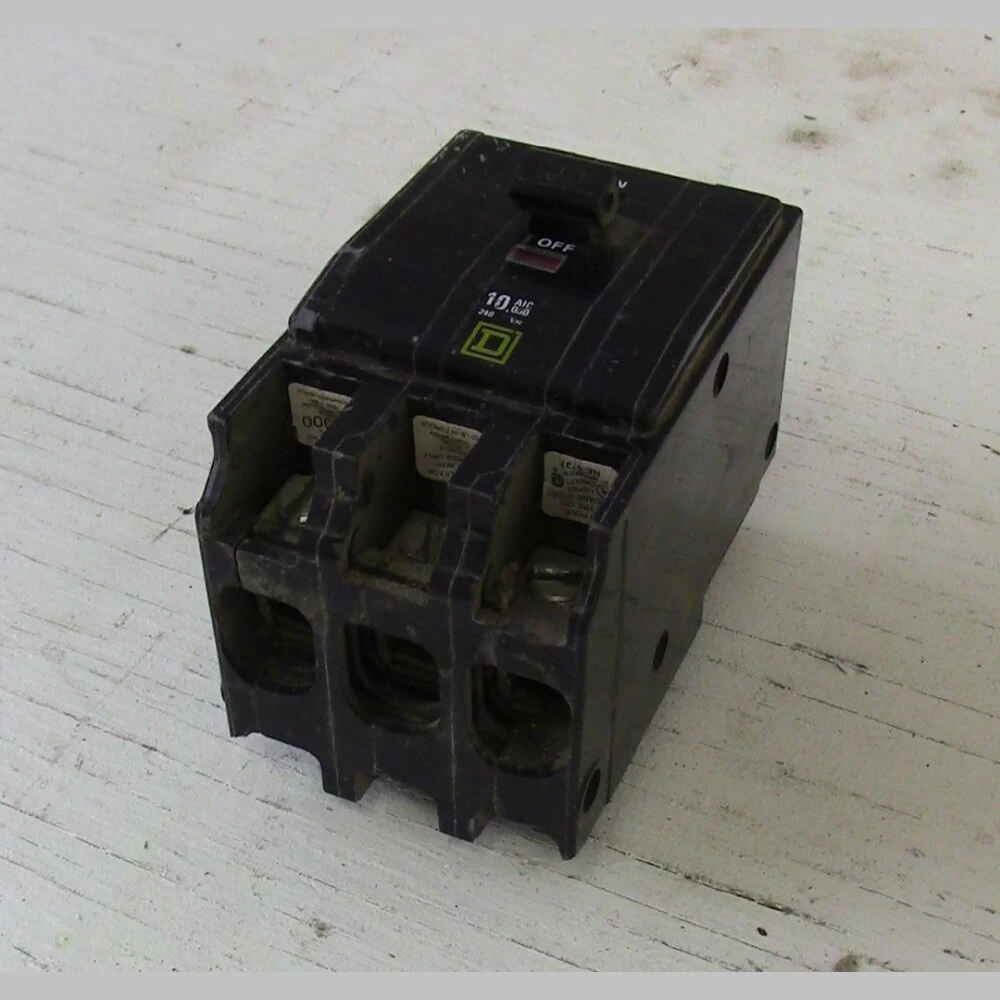 Square D 3 Pole 100 Amp Q0 Push-in Breaker