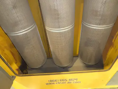 Clean Air America STR 6 Streamer Welding Dust Collector 10Hp 480V Pulser Filter