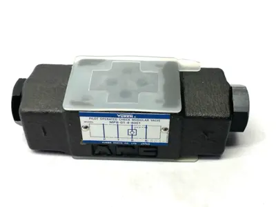 USED YUKEN PILOT OPERATED CHECK MODULAR VALVE